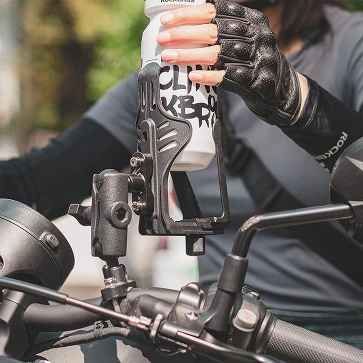 2 Portabottiglie Per Bicicletta Leggeri In PC: Universali Per MTB E Bici Da Corsa, Colore Nero, Con Viti E Chiavi