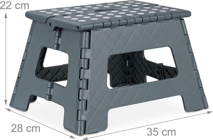 Actual product image Relaxdays Folding Stool