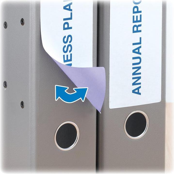 Actual product image HERMA Removable A4 file labels