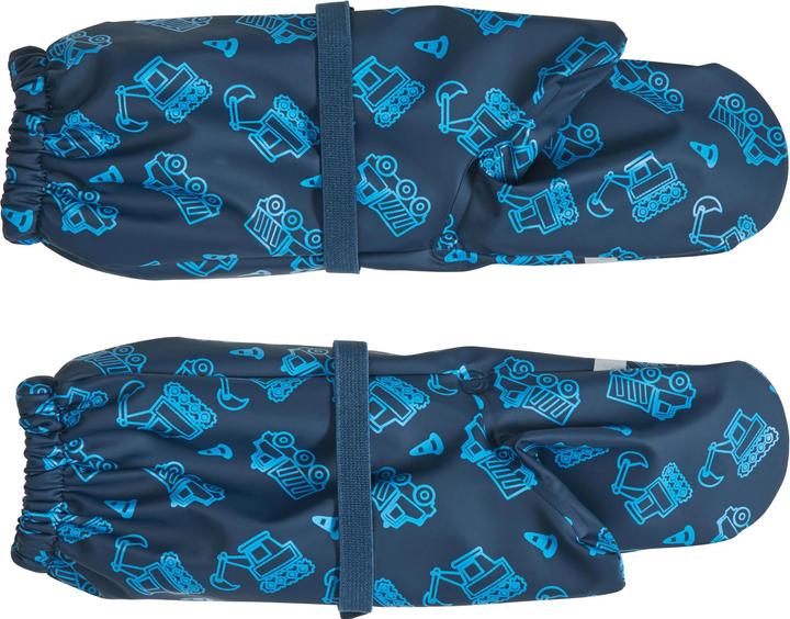 Produktbild Playshoes Regenhandschuhe Baustelle Marine Gr. 2 (2)