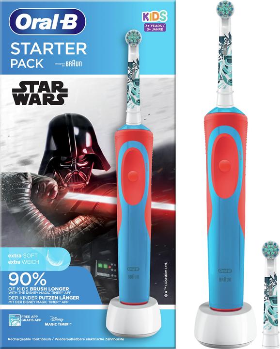 Produktbild Oral-B Ora-lB Kids StarWars Promo Starterpack (Oszillierende Zahnbürste)