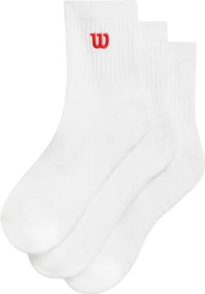 Produktbild Wilson Men's Viertel Socken weiss 3er Pack (38, 42)