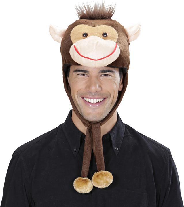 Actual product image Widmann Cap monkey plush