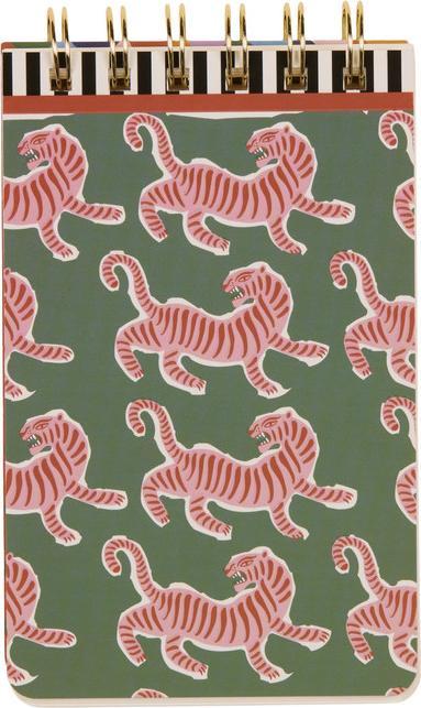 Actual product image Designworks A Dopo Tiger Twin Wire Notepad (9 x 15 cm, Lined, Hardcover)