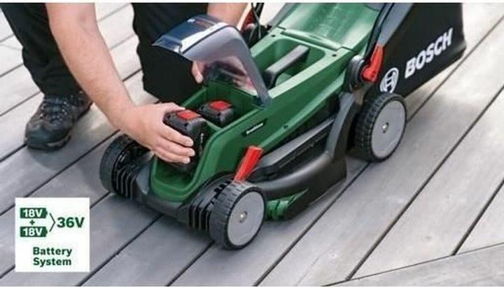 Image du produit Bosch Home & Garden UniversalRotak 2x18V-37-550 (Fonctionnement sur batterie)