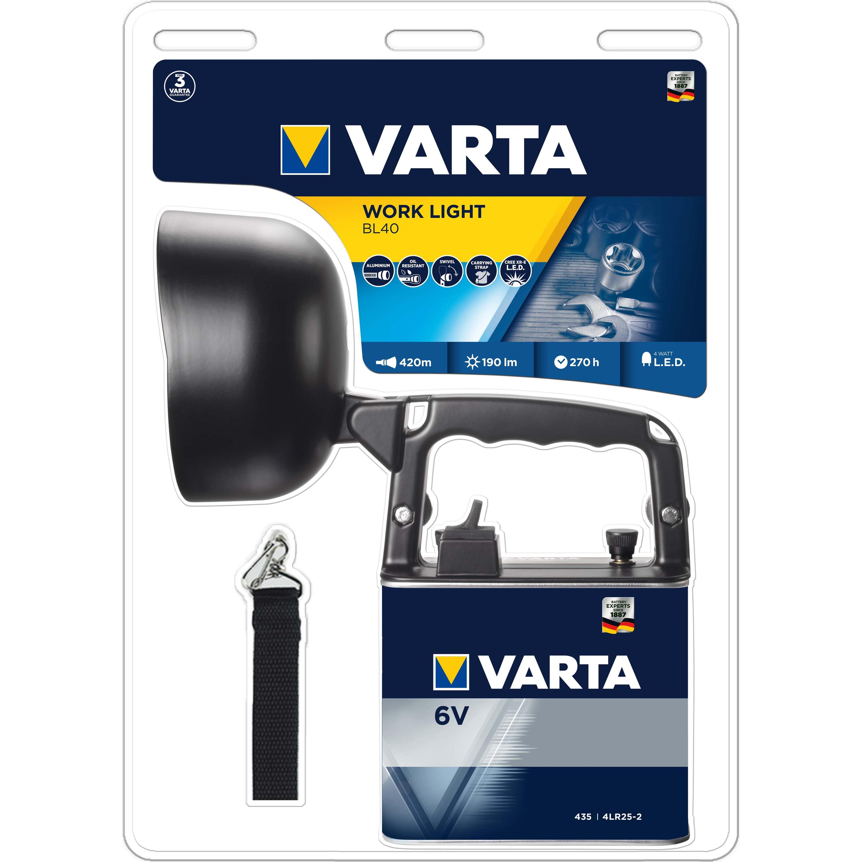 Thumbnail - Varta, Arbeitsleuchte, Work Light LED (190 lm)