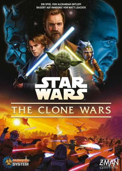Productafbeelding Z-Man Games ZMND0027 - Star Wars: The Clone Wars, bordspel, voor 1-5 spelers, vanaf 14 jaar (DE editie) (Duits, 1 - 5 Spelers)