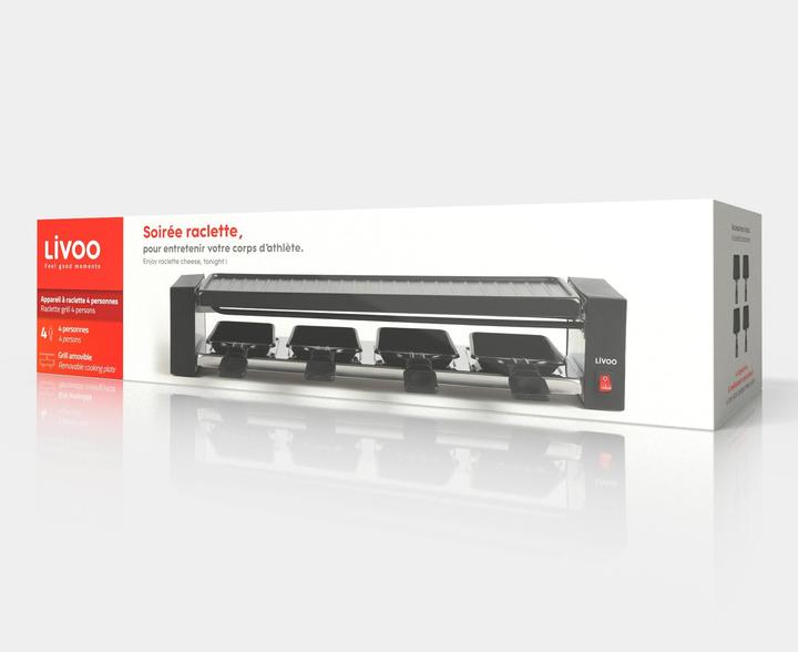 Produktbild Livoo Raclette-Gerät für 4 Personen