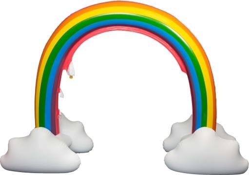 Online Aufblasbarer Regenbogen