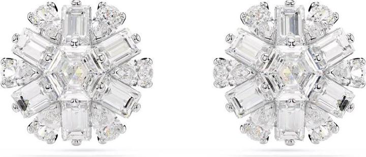 Produktbild Swarovski Idyllia Ohrstecker Verschiedene Schliffe Schneeflocke Weiss (Swarovski Metall)