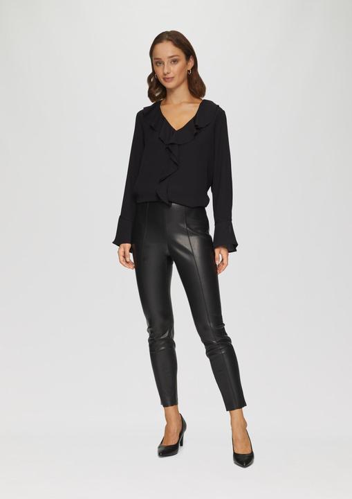 Immagine prodotto s.Oliver Bluse Volantbluse mit V-Ausschnitt (42)