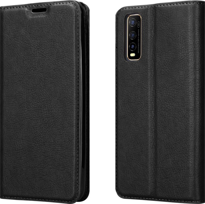 Actual product image Cadorabo Book Invisible Magnet Cover (Vivo Y70)