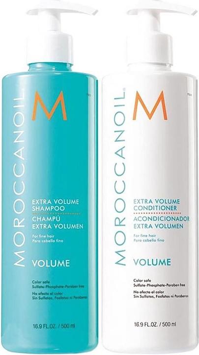 Productafbeelding Moroccanoil Extra Volume Shampoo & Conditioner (Vloeibare shampoo, 500 ml)
