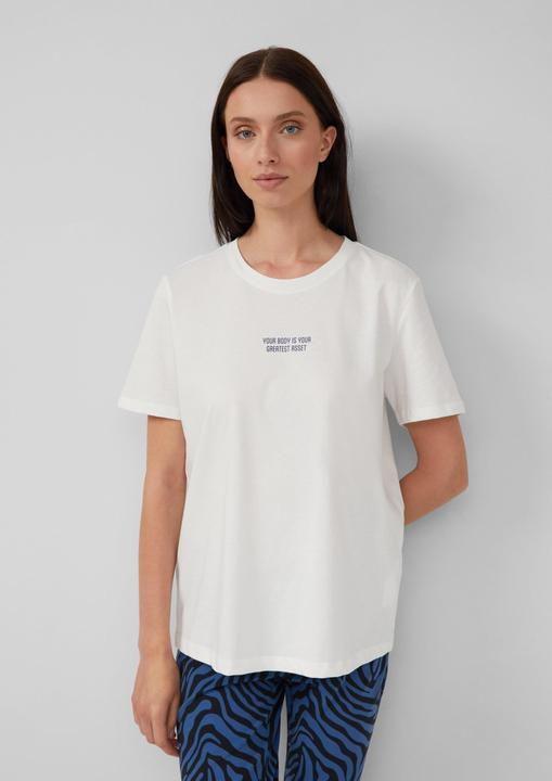 Produktbild S.Oliver T-Shirt T-Shirt mit Front- und Rückenprint (42)