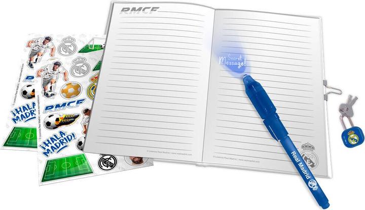Immagine prodotto Kids Licensing Real Madrid Diary + Magic pen