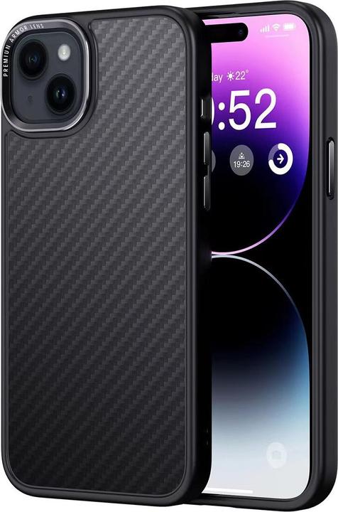 Produktbild Comma Tasche Kevlar Mag für iPhone 15 schwarz (Apple iPhone 15)