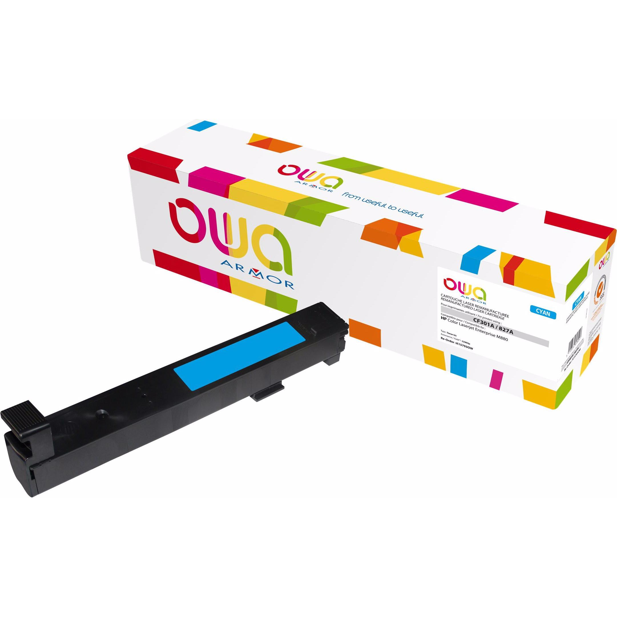 Armor OWA, Toner, OWA - Cyan - kompatibel - wiederaufbereitet - Tonerpatrone (C)
