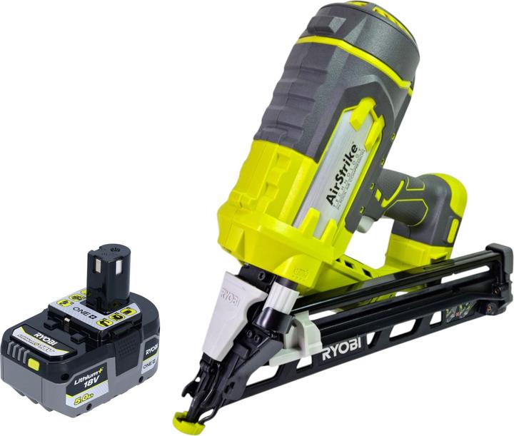 Ryobi R15GN18-0 Akku Nagler 18 V 24 - 64 mm + 1x Akku 5,0 Ah - ohne Ladegerät