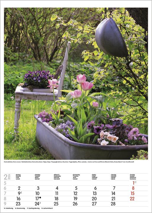 Actual product image Gartenträume 2026 (30 x 42 cm)
