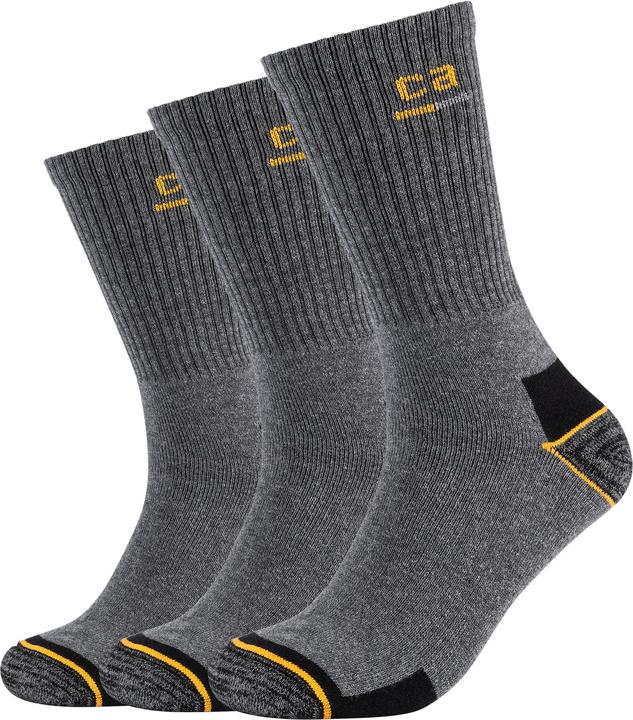 Camano Unisex Work cotton Socken 3p (3er Pack, 43, 46)