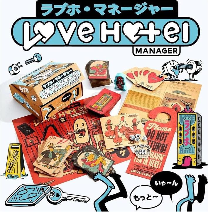 Actual product image Heldbergs Games Love Hotel Manager - Kartenspiel (French, English, German)