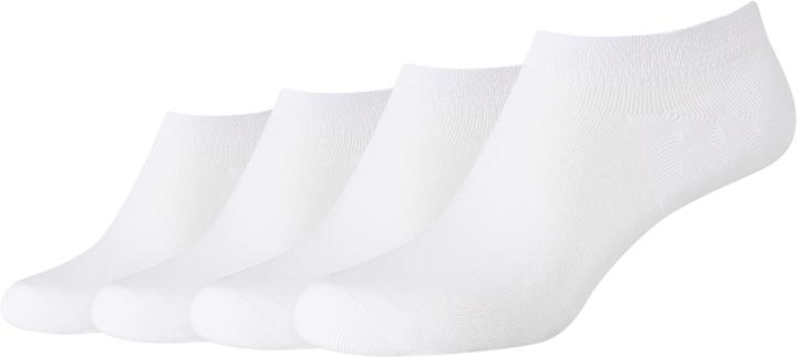 Immagine prodotto Camano Donna cotone fine invisibile Sneaker 4p (confezione da 4, 35, 38)