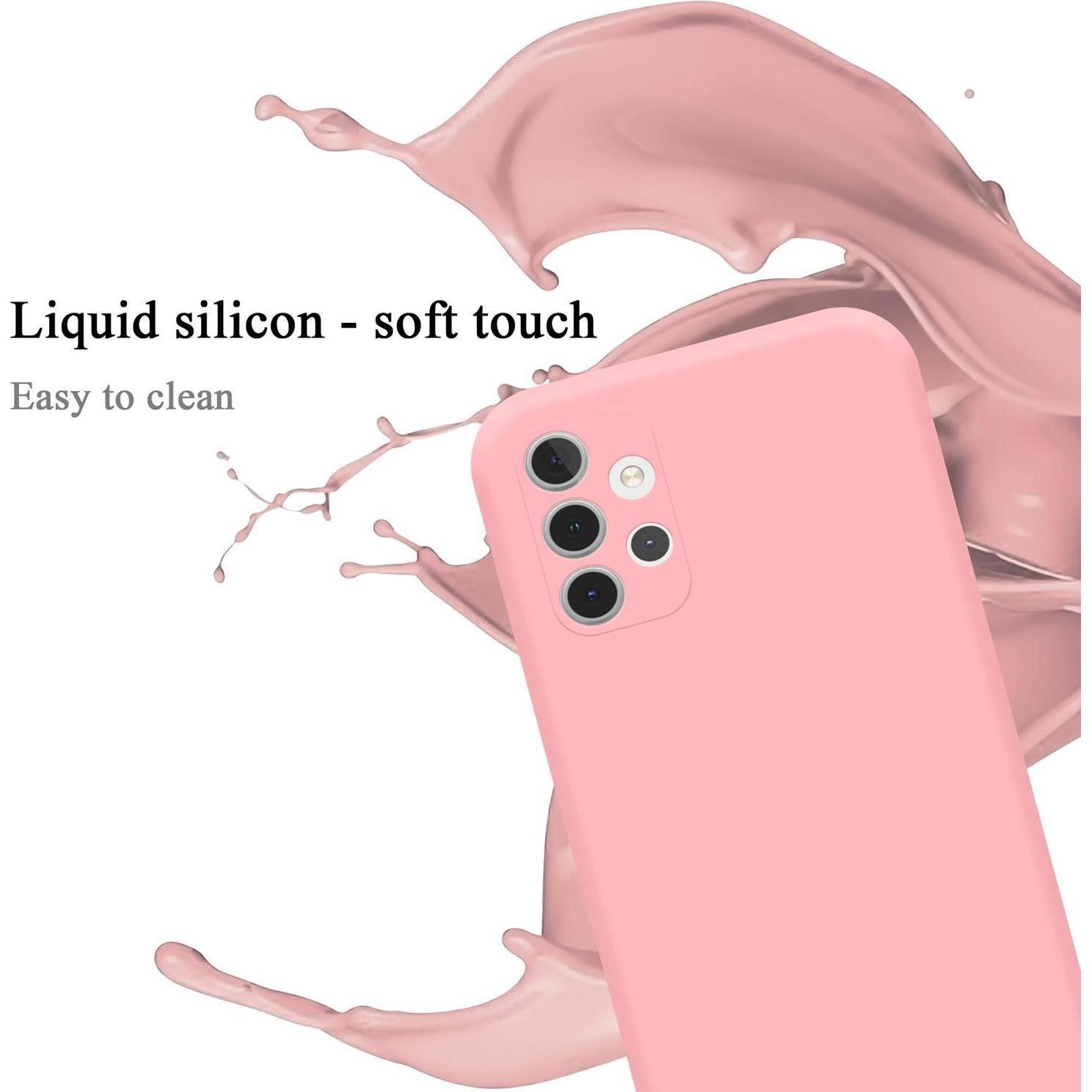 Thumbnail - Cadorabo TPU Liquid Silicone Case Cover (Samsung Galaxy A32), Smartphone Hülle, Rosa