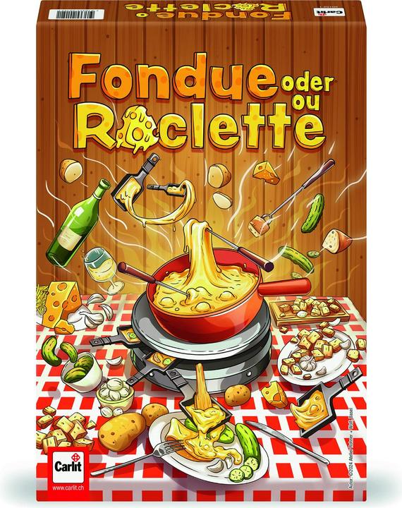 Produktbild Ravensburger Familienspiel Fondue oder Raclette (Deutsch, Englisch, Französisch, Italienisch, 2 - 6 Spieler)