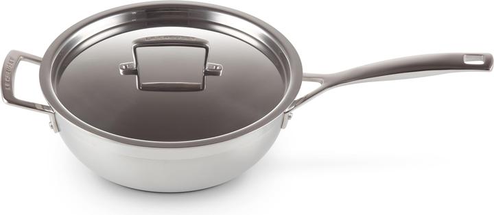 Image du produit Le Creuset Sauté à la poêle (24 cm, Poêle à frire, Acier inoxydable)