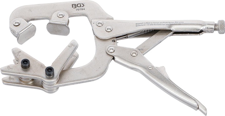 BGS Pince étau de soudeur | pour tuyaux | 250 mm (250 mm)