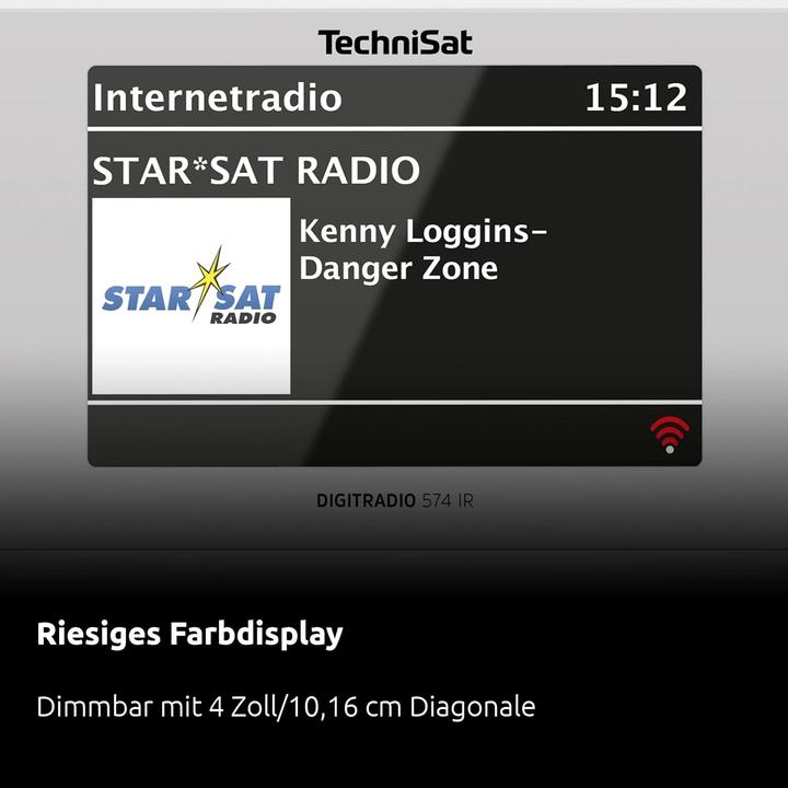 Immagine prodotto TechniSat DigitRadio 574 IR (Web radio, DAB, FM, Bluetooth, WiFi)