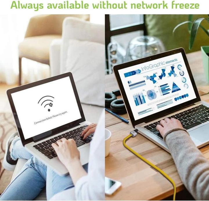 Produktbild Techly Adapter USB-C M auf RJ45 F Ethernet 1000Mbps (USB-C, RJ45 (1x))