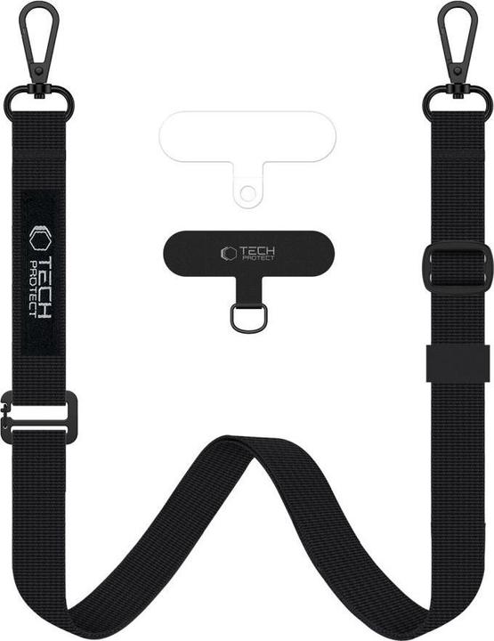 Productafbeelding Tech-Protect C65 Rope Crossbody Leash - Black