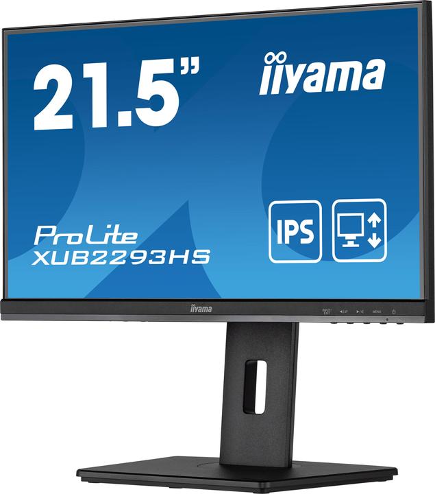 Productafbeelding iiyama 21,5 INCH ULTRADUN IPS-PANEEL 1920X1080 3MS 250CD/M 1000:1 SPE (1920 x 1080 Pixels, 21.50")