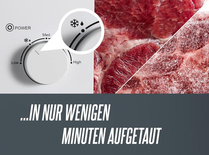 Produktbild Heinrich´s Mikrowelle mit 5 Leistungsstufen und Auftaufunktion (20 l)