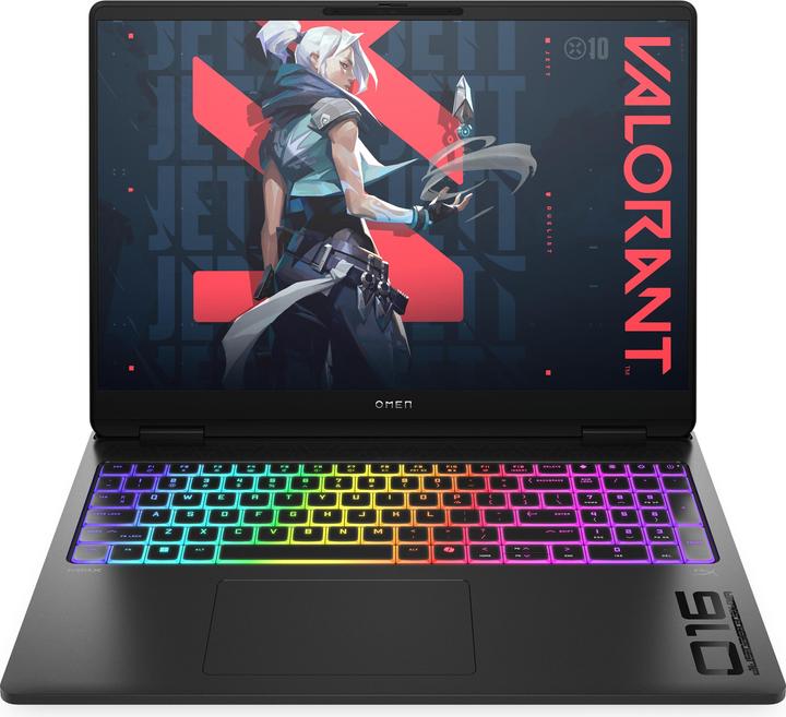 Actual product image HP OMEN MAX Gaming Laptop 16-ah0001nc (16", 1000 GB, 32 GB, DE, Intel Core Ultra 7 255HX)