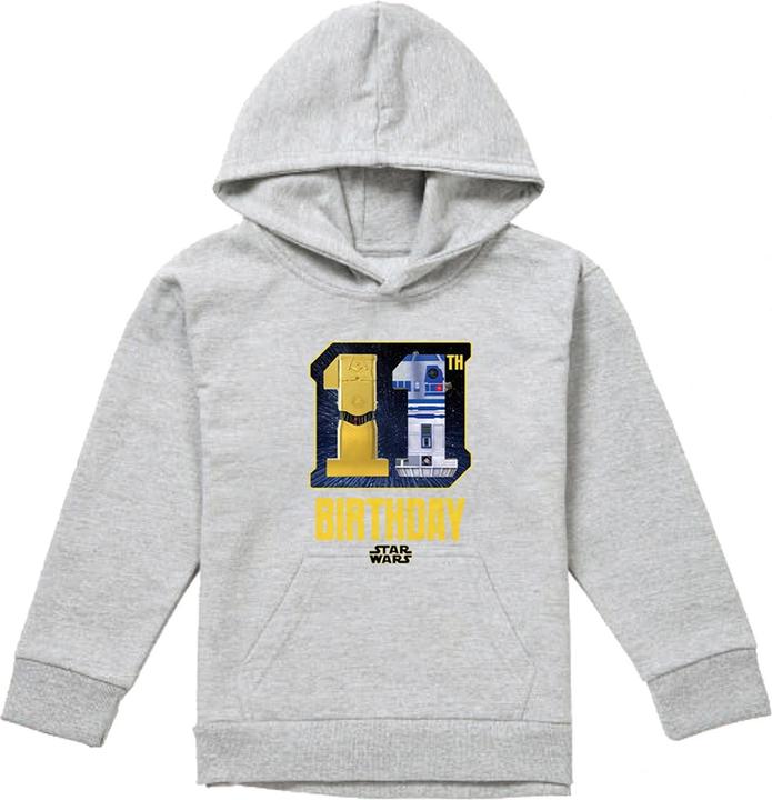 Produktbild Star Wars Kapuzenpullover meliert 11. Geburtstag (128)