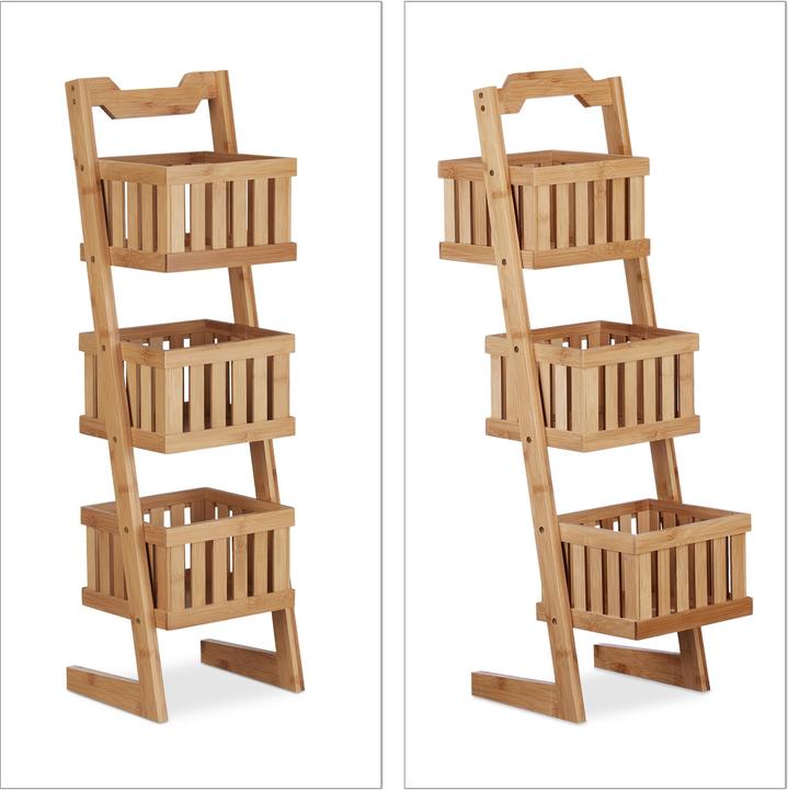 Image du produit Relaxdays Bambou (23 x 20 x 77 cm)