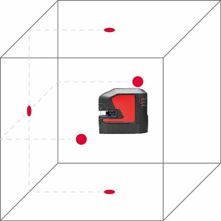 Actual product image Leica Geosystems Point and line laser selfni (30 m, 635 nm)