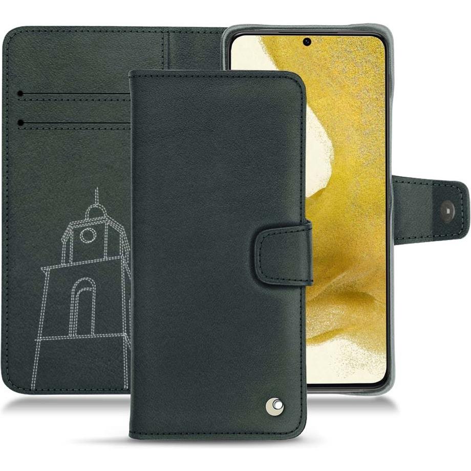 Thumbnail - Noreve Lederschutzhülle Wallet (Samsung Galaxy S22+), Smartphone Hülle, Blau