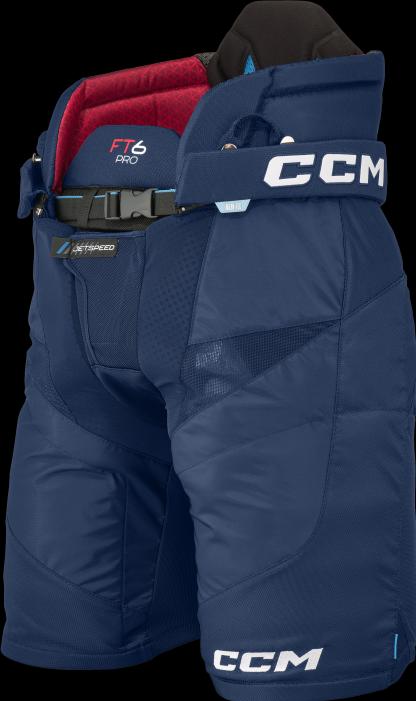 Produktbild CCM JetSpeed FT6 PRO SR Hockeyhose (XL, Dunkelblau) (XL)