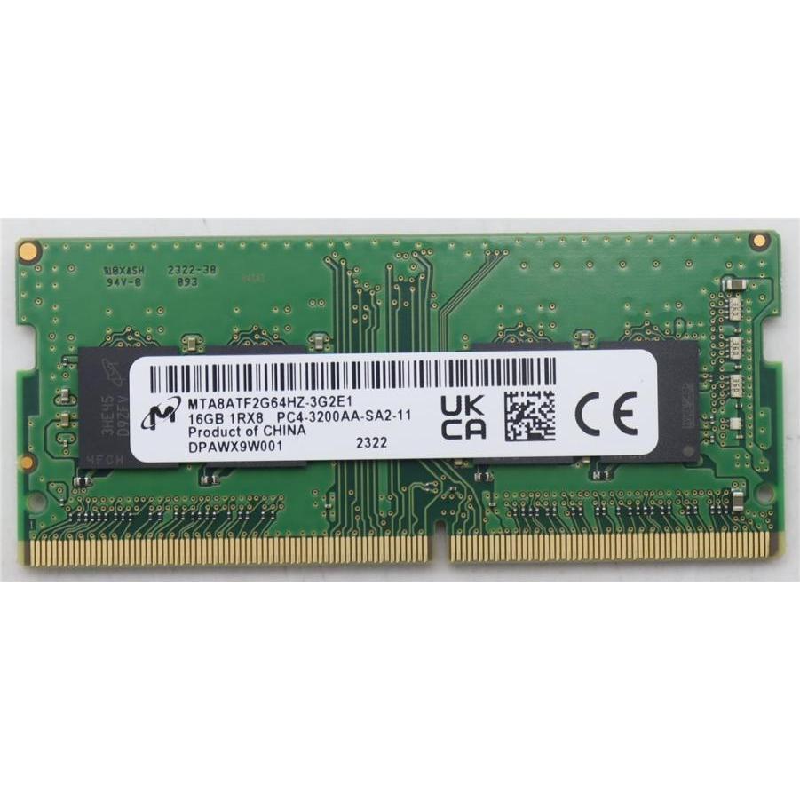 Lenovo SODIMM,16GB, DDR4, 3200 (DDR4-RAM, SO-DIMM), RAM
