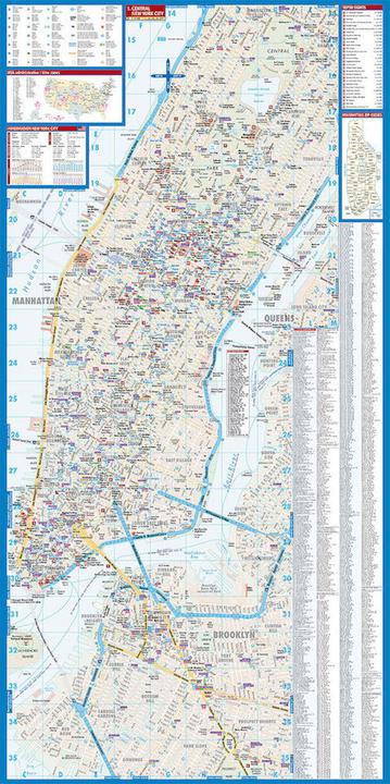 Produktbild New York City 1 : 15 000. City Map