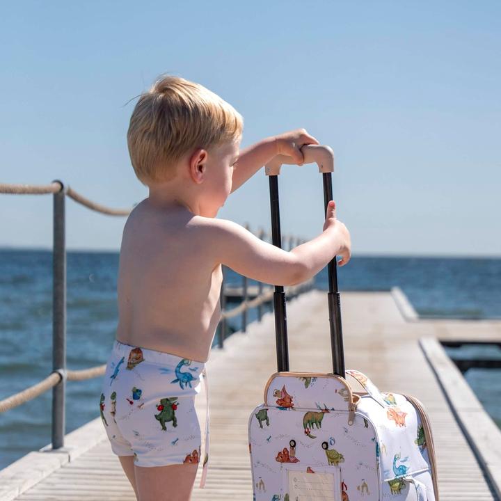 Actual product image Filibabba Suitcase - Dino Beach (18 l)