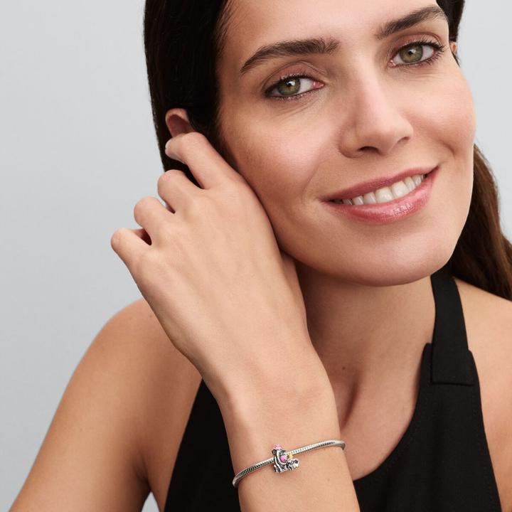 Immagine prodotto Pandora Ciondolo Disney Dumbo e mamma (Argento 925, Smalto)