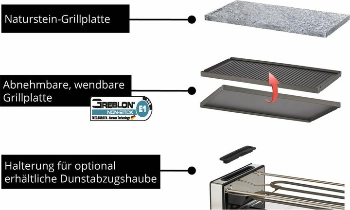 Productafbeelding Unold 48760 Raclette Delice Basic