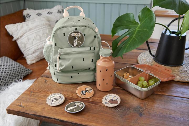 Actual product image Lässig Lunchbox Happy Prints Caramel