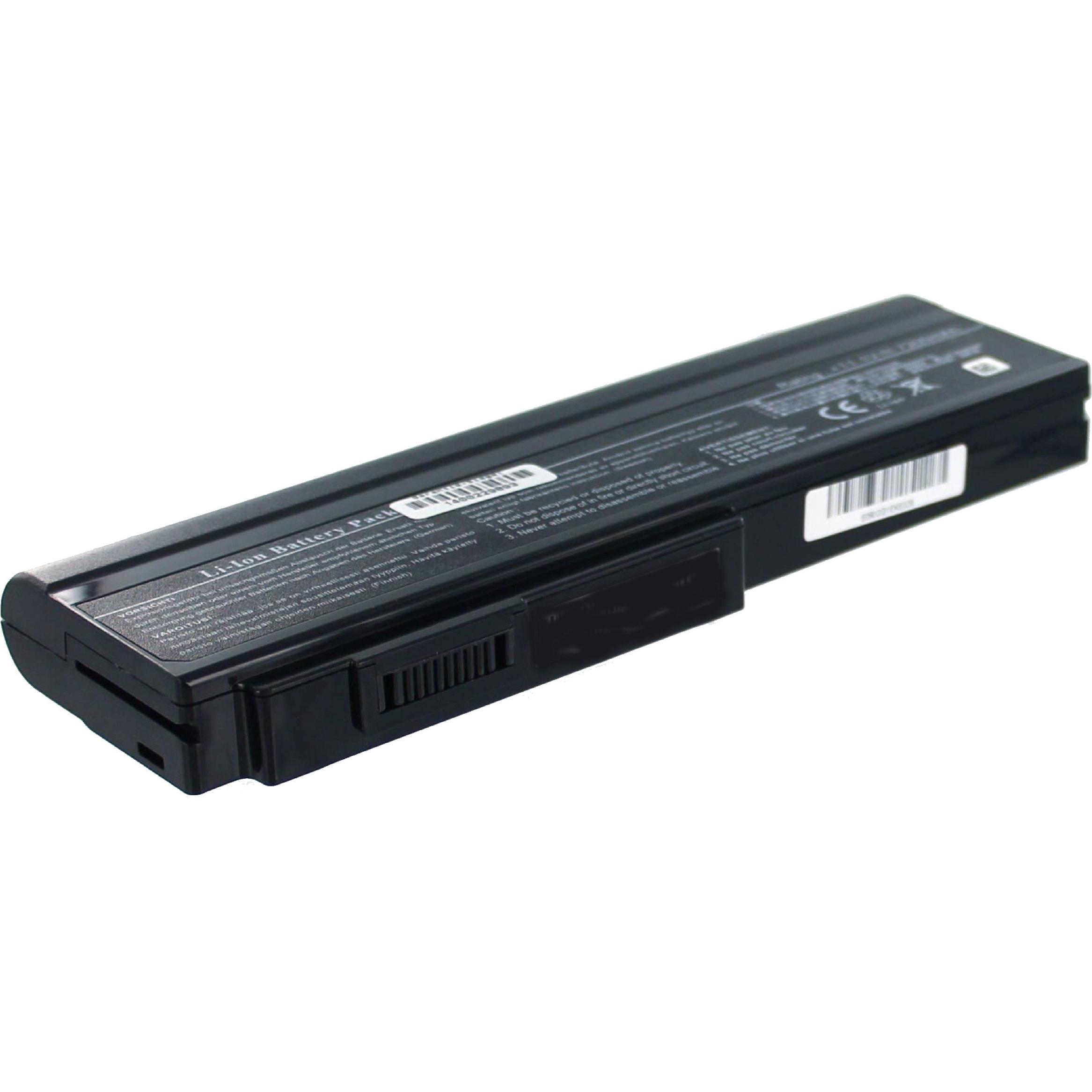 AGI Akku kompatibel mit Asus A32-M50 kompatiblen - Akku - 6.600 mAh - Akku - ASUS - (6600 mAh), Notebook Akku, Schwarz