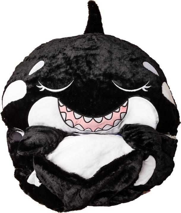 Actual product image Happy Nappers Whale Sleeping Bag Plush Toy, Size M
