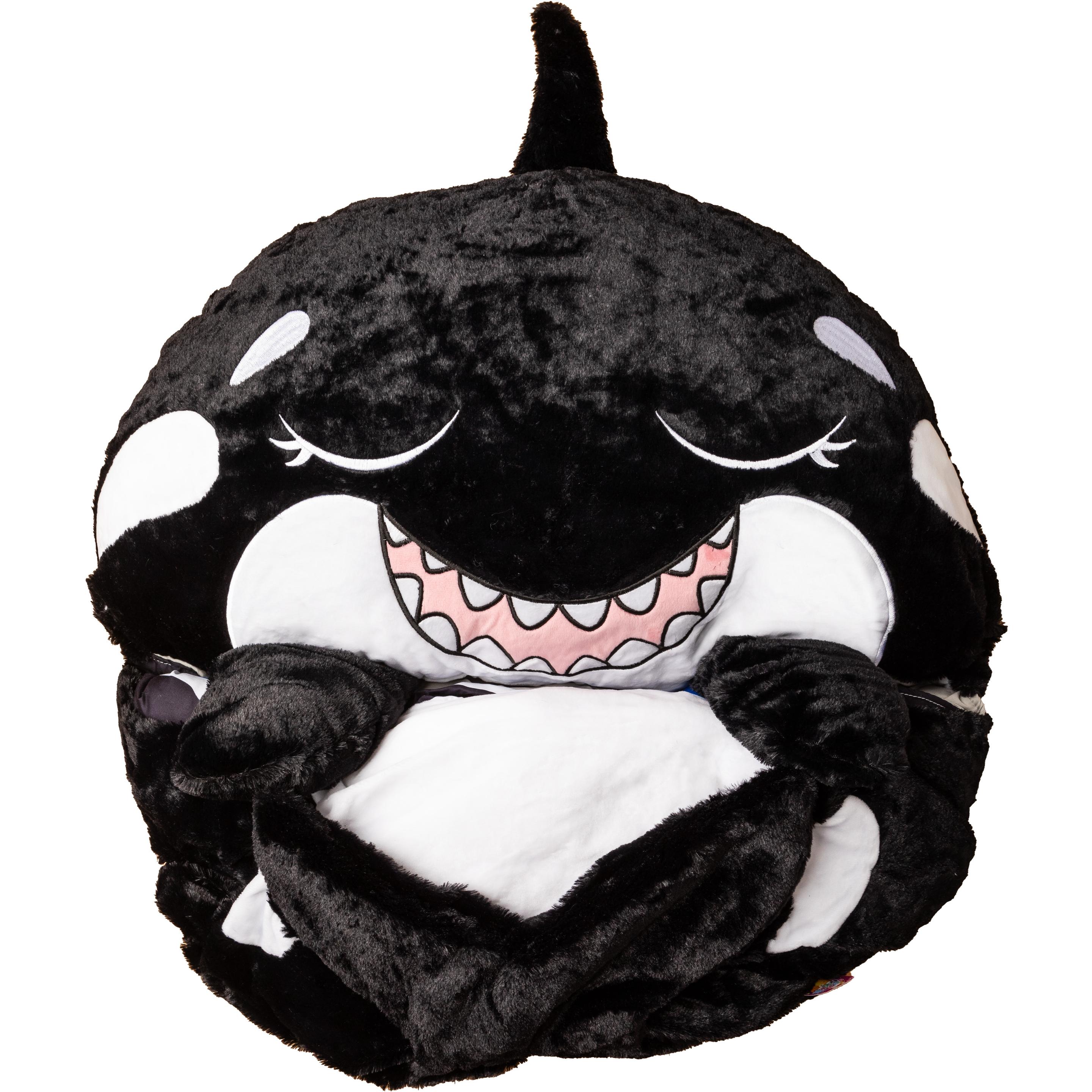 Happy Nappers Whale Sleeping Bag Plush Toy, Size M